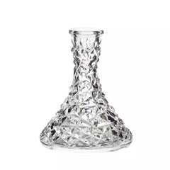 CH Rock Hookah Base - Clear - - Crown Hookah