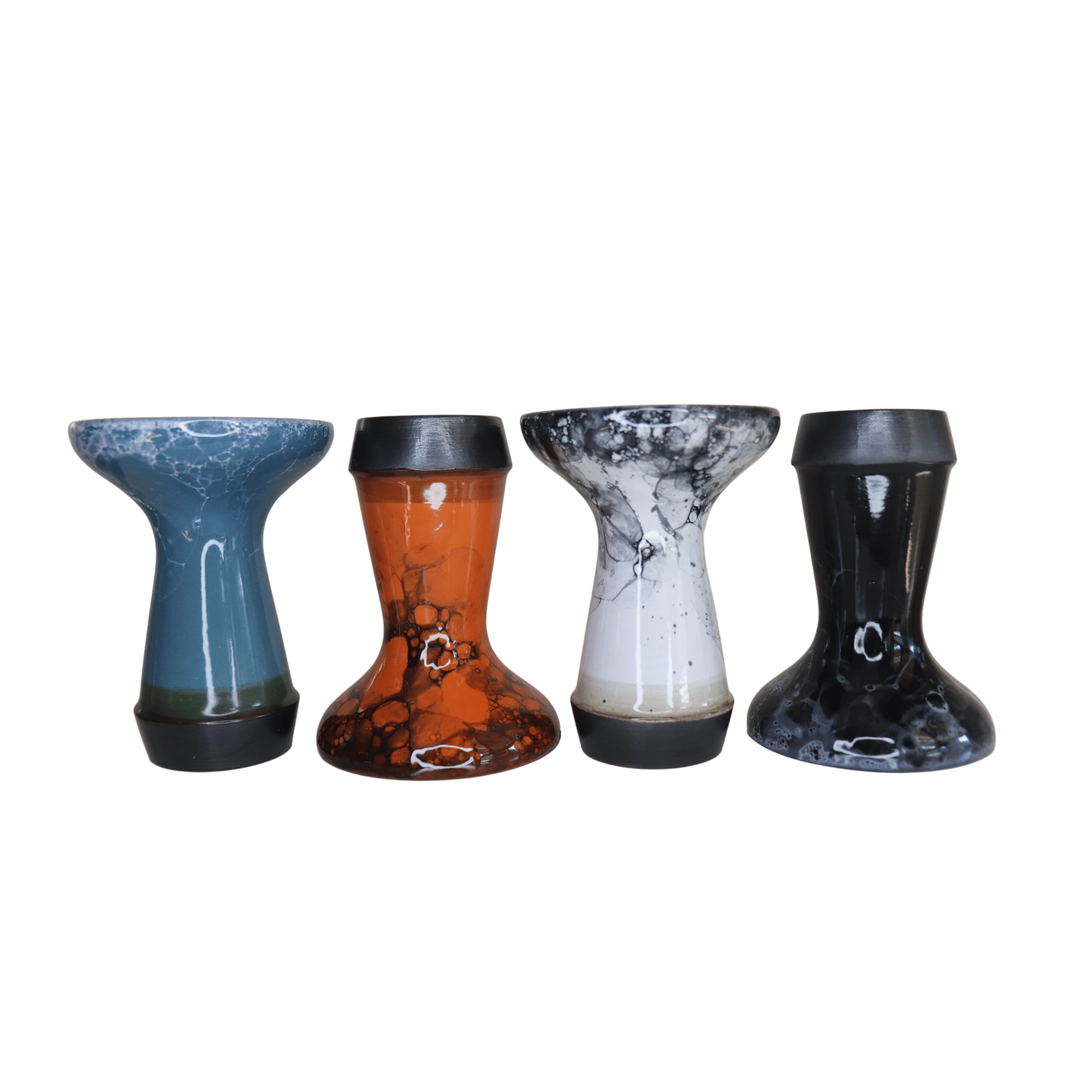 CH - King Bowl - Sapphire - - Crown Hookah