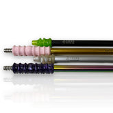 CH Premium Mouthpiece Complete Set - Ocean Blue - Black - Crown Hookah