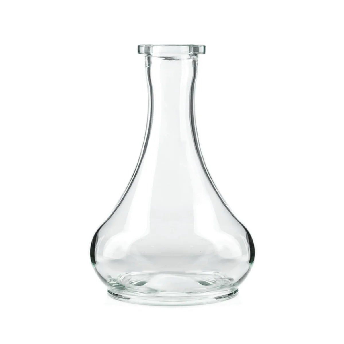 CH Teardrop Hookah Base - Clear - - Crown Hookah