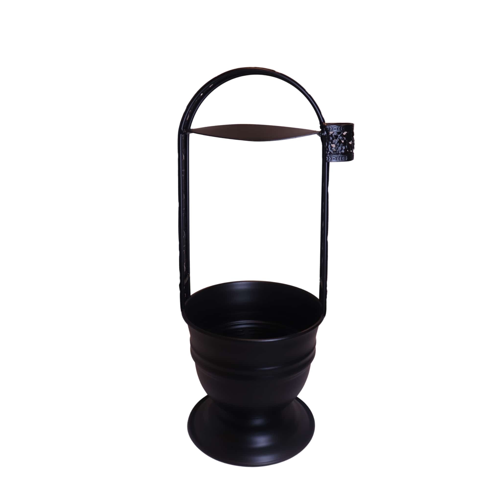 Coal Bin - Black - Crown Hookah