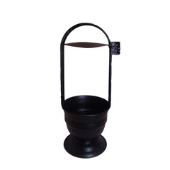 Coal Bin - Black - Crown Hookah
