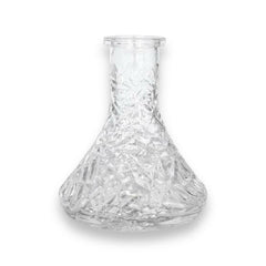 CH Mini Rock Hookah Base - Clear - Crown Hookah
