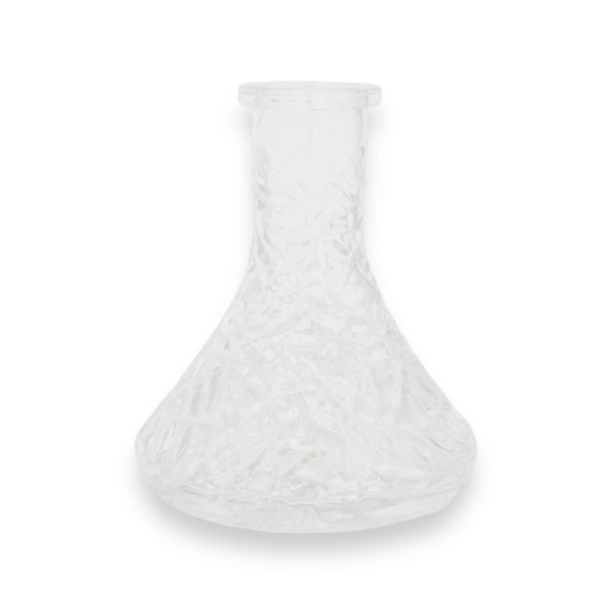 CH Mini Rock Hookah Base - Frosted White - Crown Hookah