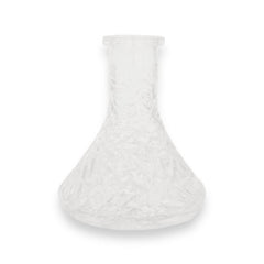 CH Mini Rock Hookah Base - Frosted White - Crown Hookah