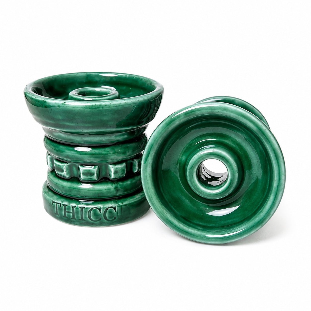 Thicc Stena Phunnel Bowl - Green - Thicc