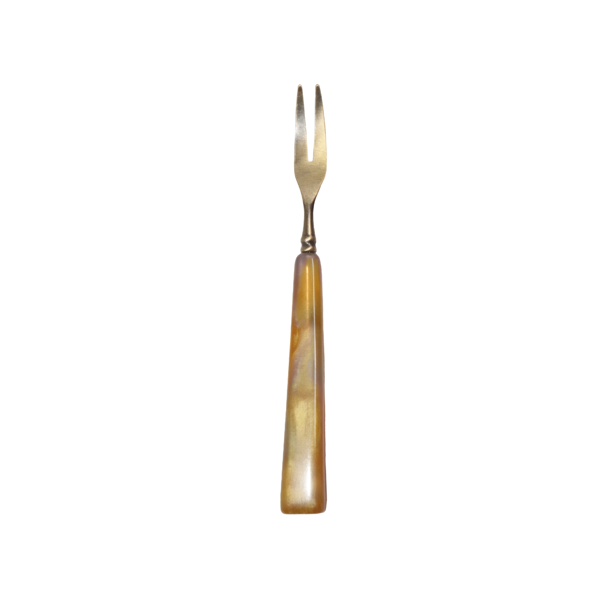 CH Resin Hookah Forks - Resin Finish - Gold - Crown Hookah