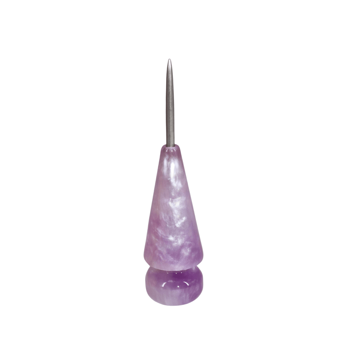 Poker and Phunnel Plug - Marbleised Violet - - Crown Hookah